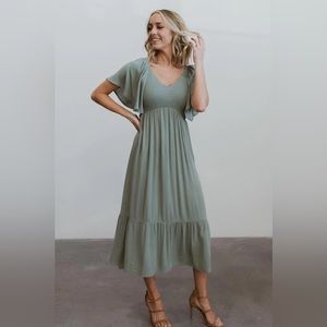Sage Green Baltic Born Felicity Dress - NWT